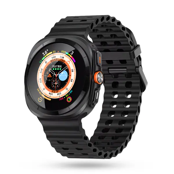 Trendz AeroX (ChronoPlus) Smart Watch with Bluetooth Calling, AMOLED HD Display, Health Monitoring, Sports Modes, Long Battery Life, Smart Notifications, Premium Design Smartwatch(Black)
