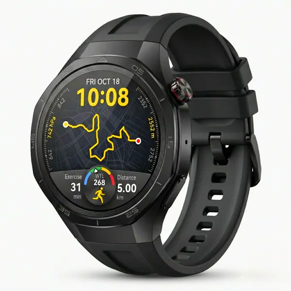 Trendz AeroX (PulsePro) Smart Watch with Bluetooth Calling, AMOLED HD Display, Health Monitoring, Sports Modes, Long Battery Life, Smart Notifications, Premium Design Smartwatch(BLACK)