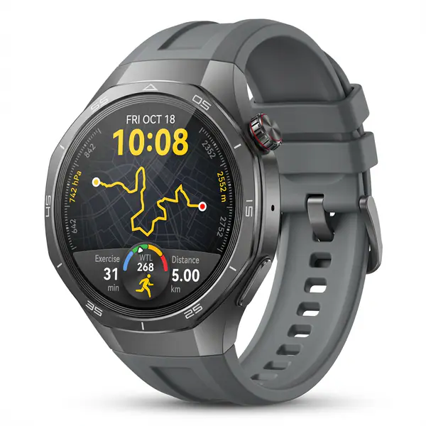 Trendz AeroX (PulsePro) Smart Watch with Bluetooth Calling, AMOLED HD Display, Health Monitoring, Sports Modes, Long Battery Life, Smart Notifications, Premium Design Smartwatch(GREY)